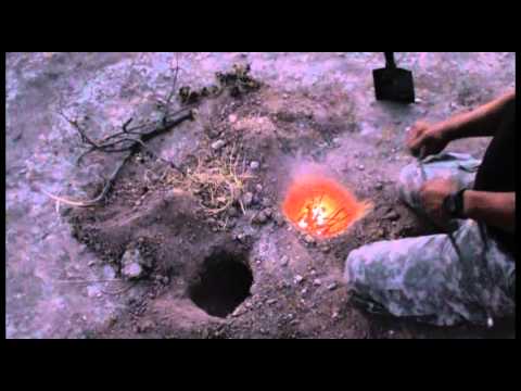 Wilderness Survival 104 Make A Dakota Fire Pit D I Y Bullseye