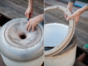 Learn To Build A Fire Pit For Under 10 With A Washing Machine