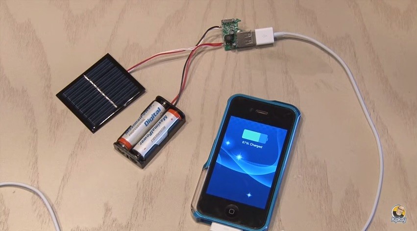 How To Make A Portable, Solar USB Charger That Will Keep Your Battery 