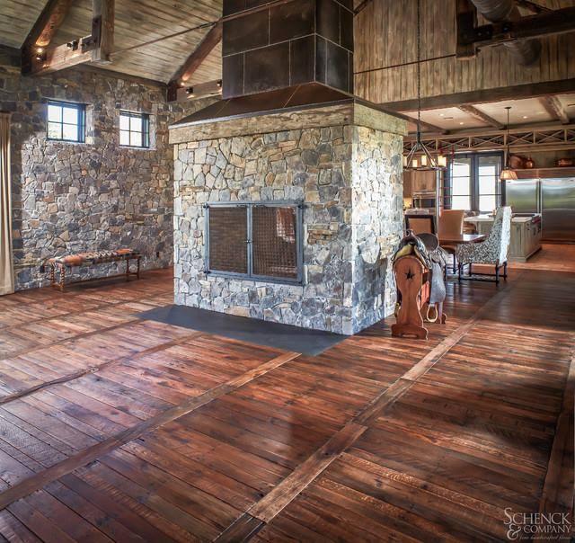 Make Your Own Hardwood Floor Entirely Out Of Pallets D I Y Bullseye