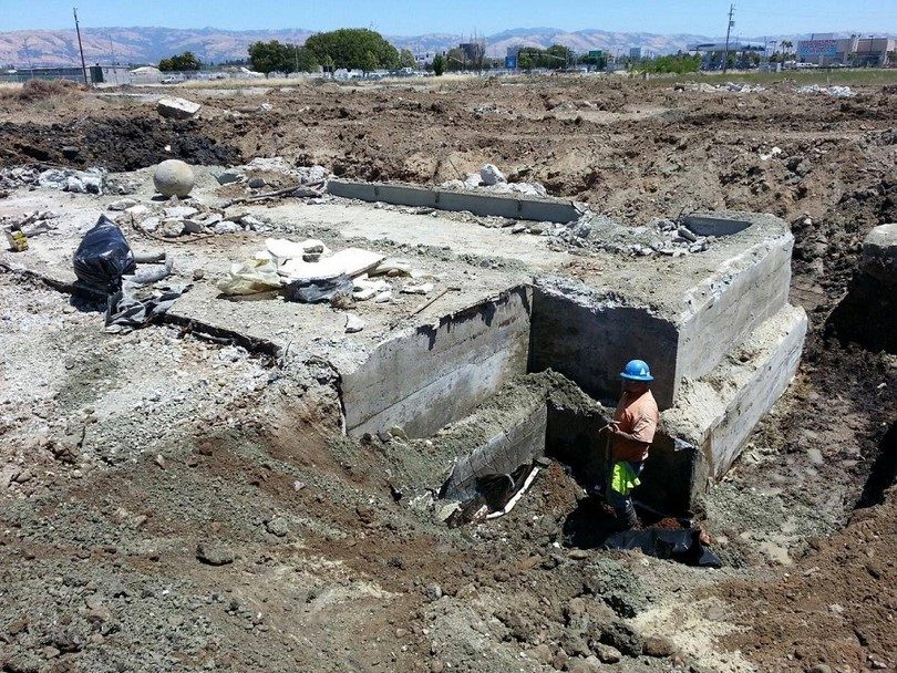 Structure of a bunker