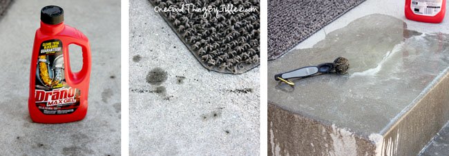 drano concrete cleaner