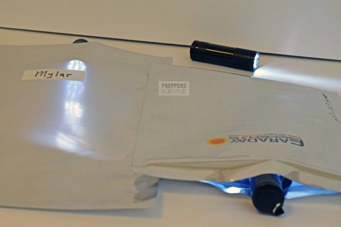 Testing Faraday Bag - Mylar vs Faraday